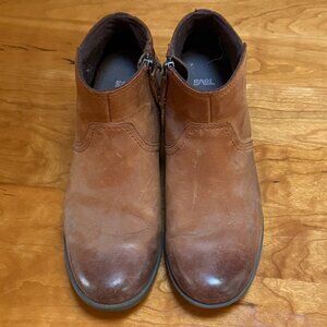 Teva Foxy - Waterproof Leather Ankle Booties - Sz. 9 - Cognac